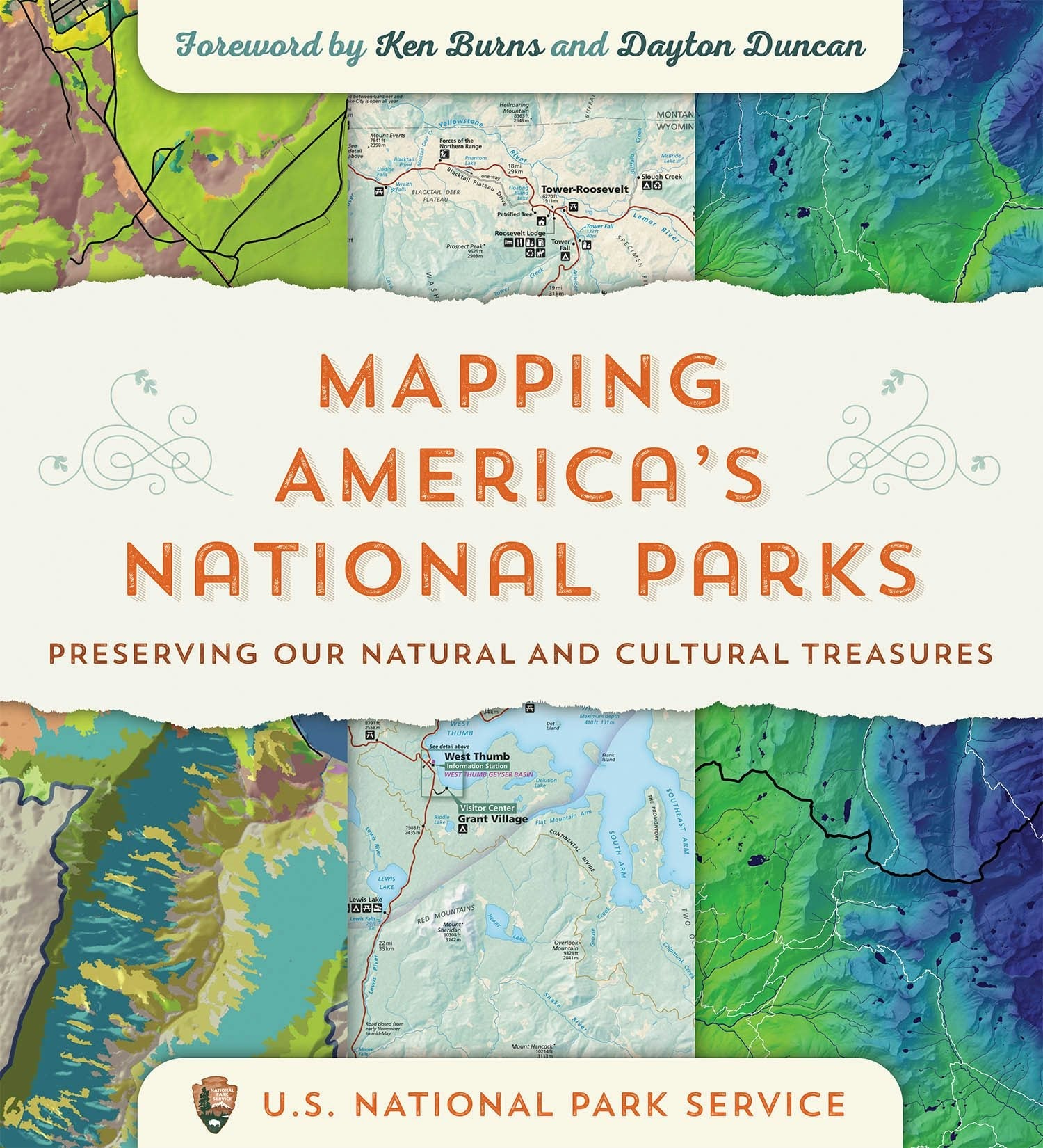 Book cover image for Mapping America's National Parks ISBN: 9781589485464